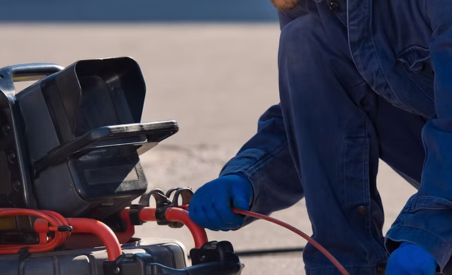 Equipamento de desentupimento profissional